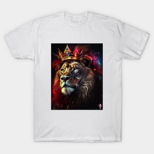 King Lion Pop Art T-Shirt